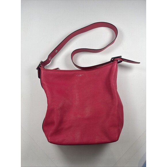 COACH SHW Shoulder Bag G1293-19889 Calfskin Leather Pink - Picture 14 of 14